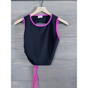 TIGER FRIDAY WOMEN CANYON CROP TOP In Pop Rock Adult Size Medium Dance Top‎